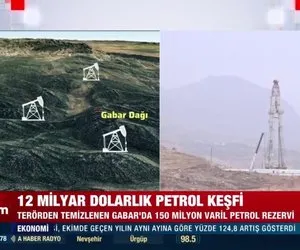 Başkan Erdoğan müjdeyi vermişti! Gabar Dağı'ndan petrol fışkırıyor: İlk kez görüntülendi