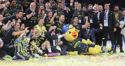 Fenerbahçe Beko kupasını Şanlıurfa’da aldı #sanliurfa