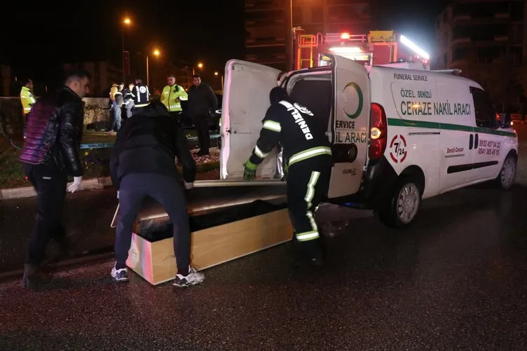 Denizli’ de kaza: Kavşağı dönemeyen sürücü feci şekilde can verdi!