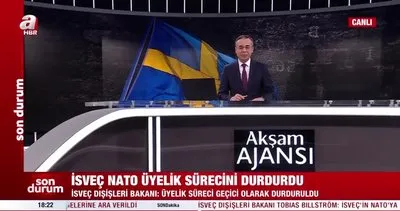 SON DAKİKA | İsveç NATO üyelik sürecini durdurdu - VİDEO HABER -