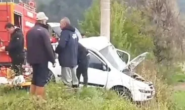 Denizli’de korkunç kaza! Denizli’de araç elektrik direğine çarptı, abla ve kardeşi öldü #denizli