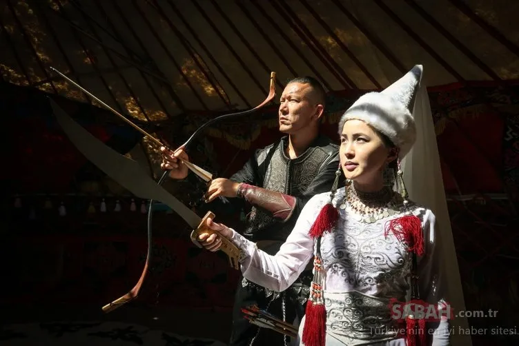 Kırgız kültürü ekmek kapıları oldu