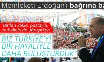 Cumhurbaşkanı Erdoğan Rize’de müjdeyi verdi