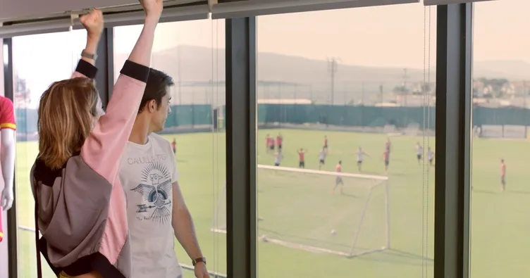 Göztepe taraftarına selam çaktı!