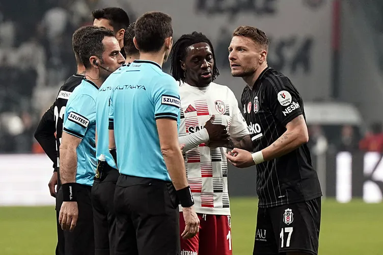 Son dakika haberi: Beşiktaş - Gaziantep FK maçı sonrası olay sözler! Immobile’nin pozisyonu penaltı mı?