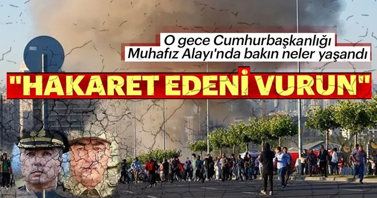 Muhafız Alayı darbe girişimi davasında flaş ifadeler