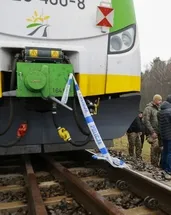 Polonya’da demir yolu hattına sabotaj