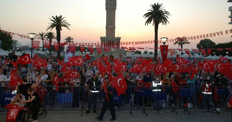 İzmir 15 Temmuz’u anıyor