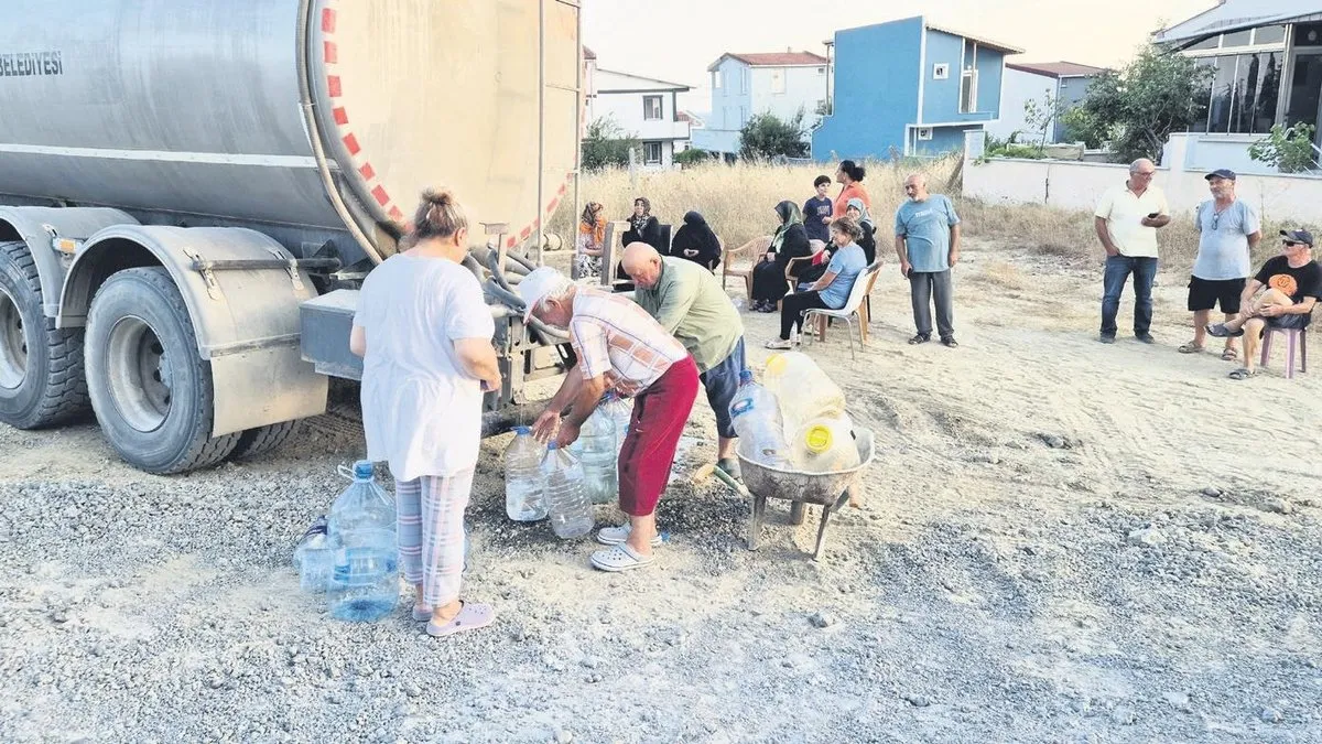 Tekirdağ'da Su Krizi: 90'lar Geri Mi Döndü? Halkın Derdi Bitmiyor!