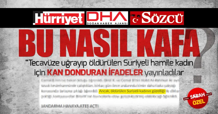 DHA, Hürriyet ve Sözcü’den Sakarya’daki vahşete skandal haber!
