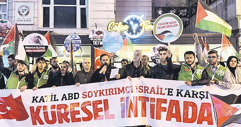 Siyonist pusuya karşı vicdanlar ayakta