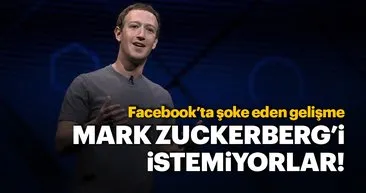 Facebook hissedarları Mark Zuckerberg’i yönetimde istemiyor