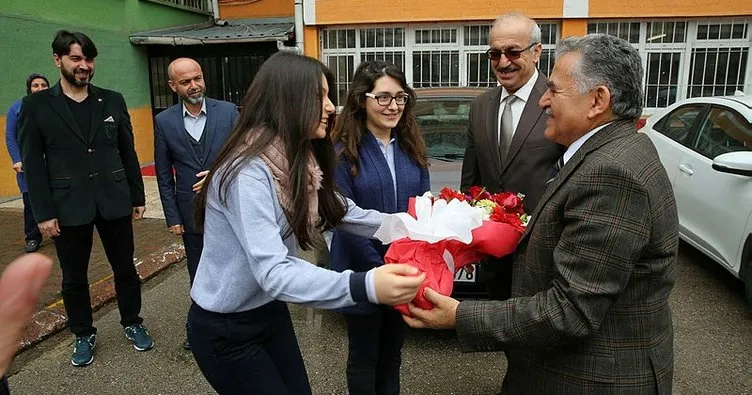 Melikgazi Belediye Başkanı Büyükkılıç, liseli öğrencilerle buluştu