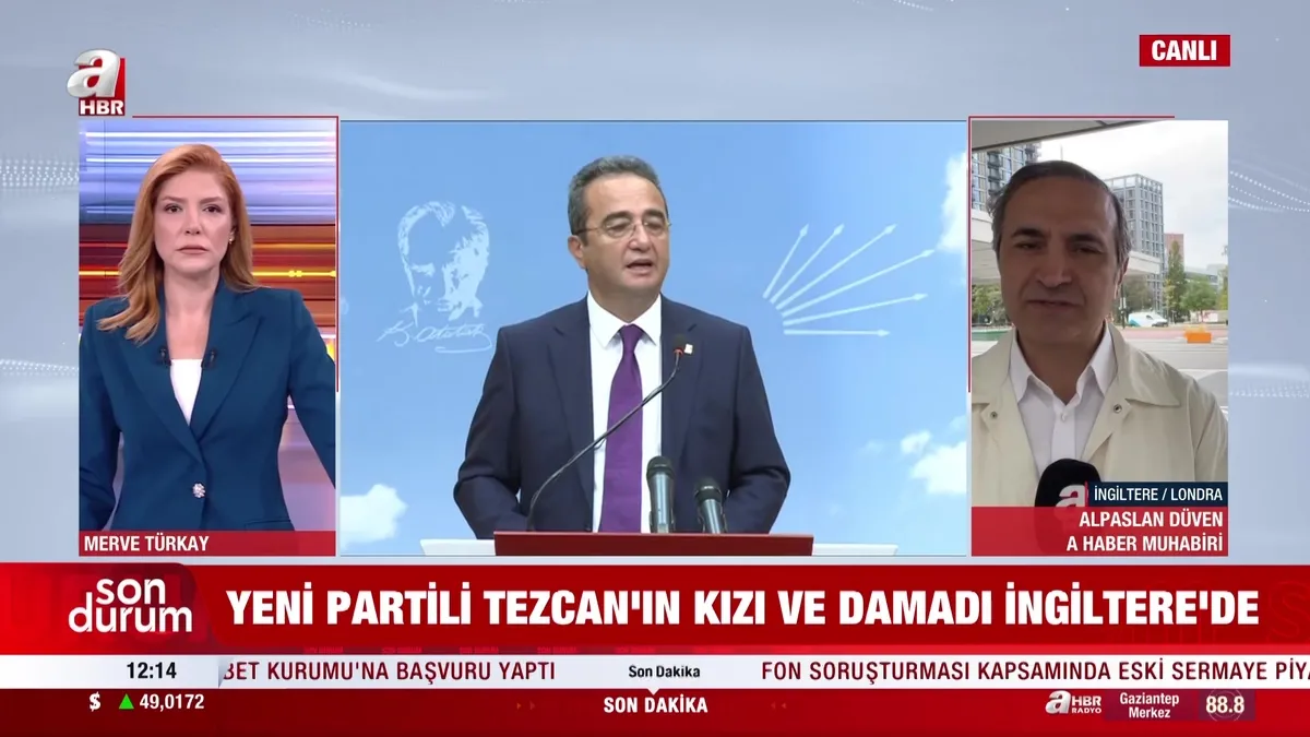 Bülent Tezcan'ın kızı ve damadı neden Türkiye'ye dönmedi? | Video