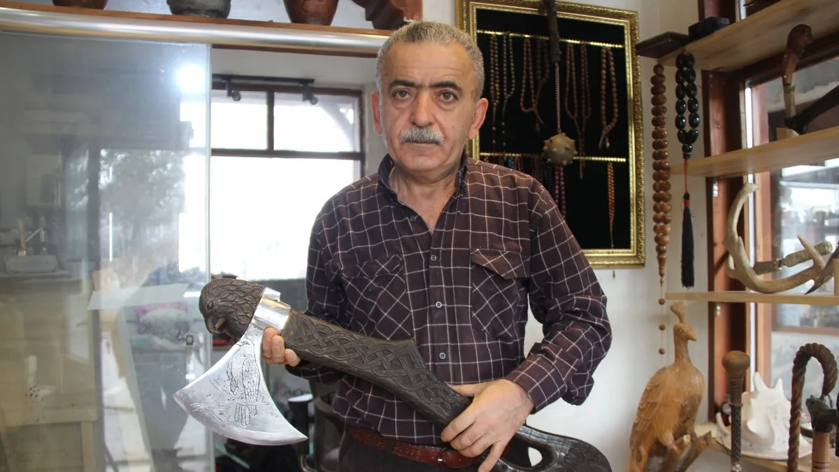 35 yıldır ahşap ve çeliğe şekil veriyor