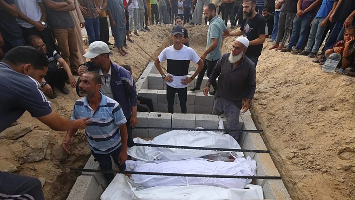 İsrail vahşetine yenisi eklendi! Korkunç iddia: 552 Filistinlinin naaşına…
