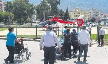 Hava ambulansı Aymira için uçtu