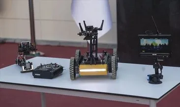 Lise öğrencilerinin bomba imha robotu ’Naim’ tanıtıldı