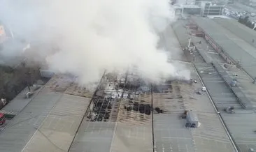 Halı fabrikasında yangın: Alevler kontrol altına alındı!