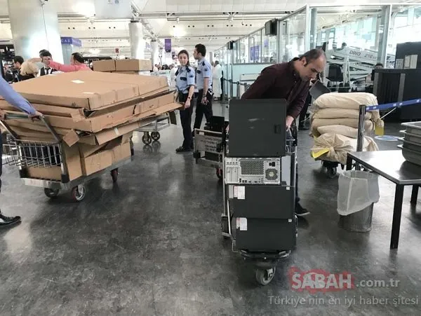 Atatürk Havalimanı’nda seçim hazırlıkları