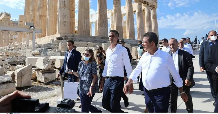 Yunan gazeteci İmamoğlu için ’Atalarının inşa ettiklerini ziyarete etti’ dedi