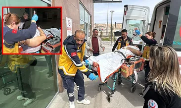 Niğde’de korkunç olay: Cani koca önce eşini, sonra aynı bıçakla kendisini yaraladı! #nigde