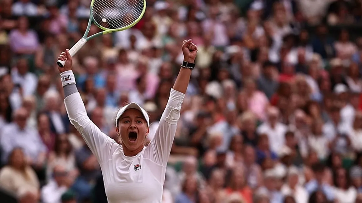 Wimbledon'da tek kadınlarda Krejcikova şampiyon oldu
