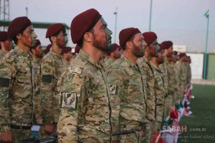 Suriye Milli Ordusu Özel Kuvvetleri yemin etti: Törende dikkat çeken ayrıntı