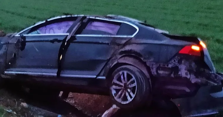 Otomobil takla attı: 1 ölü, 3 ağır yaralı