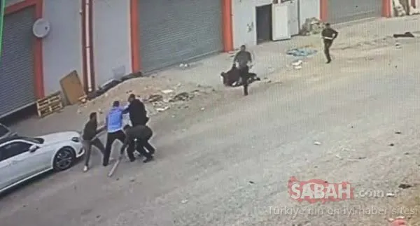 Adana’da dehşet dolu görüntüler! Sokak ortasında vahşice öldürdüler