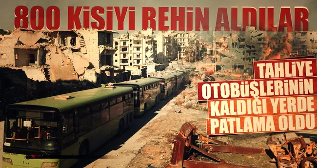 Doğu Halep’te patlama!