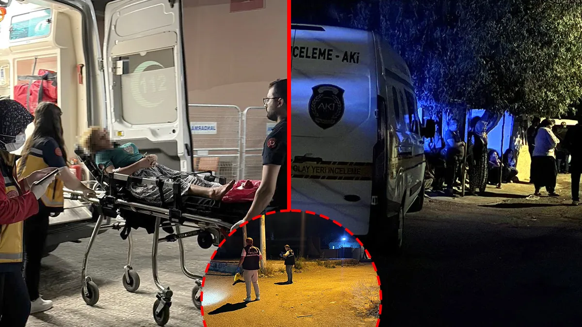 Çorlu'da yaşanan silahlı kavga sonrası polis ekipleri olay yerinde incelemelerde bulundu.
