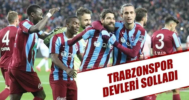 Trabzonspor devleri solladı