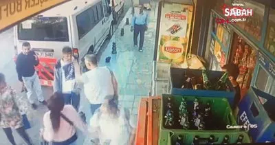 Beyoğlu’nda marketteki silahlı çatışma kamerada | Video