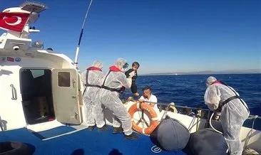 Türk kara sularına itilen 66 sığınmacı kurtarıldı