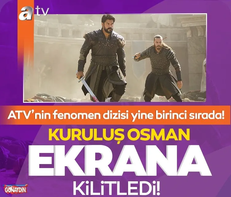 Osman Bey ekrana kilitledi