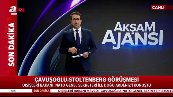 Dışişleri Bakanı Mevlüt Çavuşoğlu NATO Genel Sekreteri Stoltenberg ile görüştü | Video