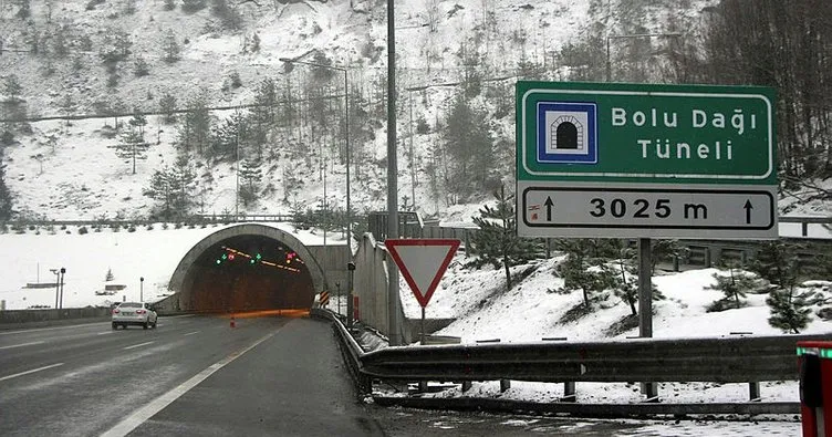 Bolu Dağı Tüneli’nden 7 milyondan fazla araç geçti