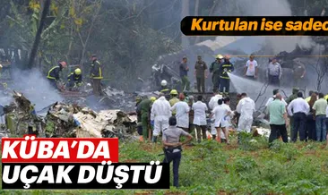 Küba’da yolcu uçağı düştü