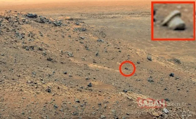 NASA açıklama yapmadı! Mars’tan gelen bu görüntüler dehşete düşürdü