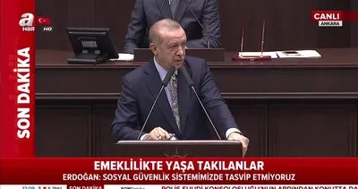 Cumhurbaşkanı Erdoğan, AK Parti Grup Toplantısı’nda önemli açıklamalarda bulundu