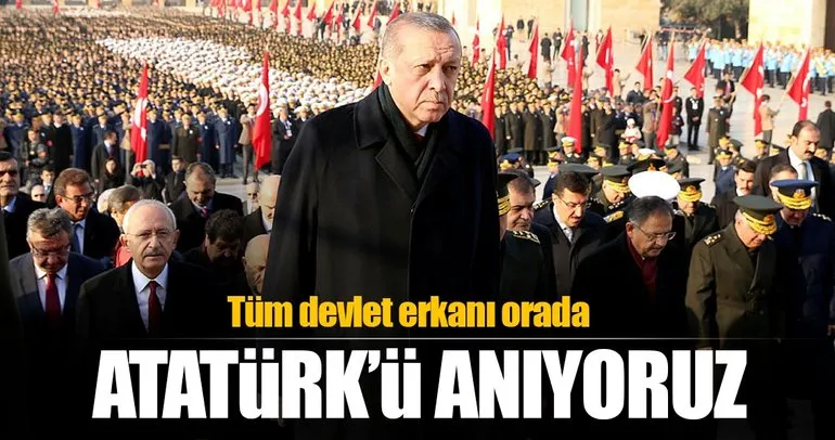 Atatürk’ü anıyoruz