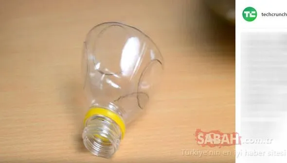 Rus öğrenci son teknolojiye uydu! Pet şişeden yaptığıyla şaşkına çevirdi