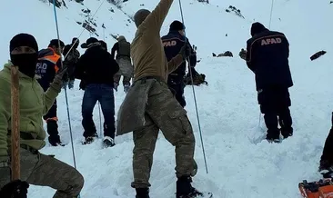 Çığ faciası: 5 şehit