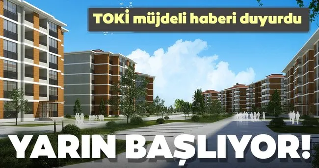 Toki Mujdeli Haberi Duyurdu Toki Kura Cekimleri Yarin Basliyor Ekonomi Haberleri