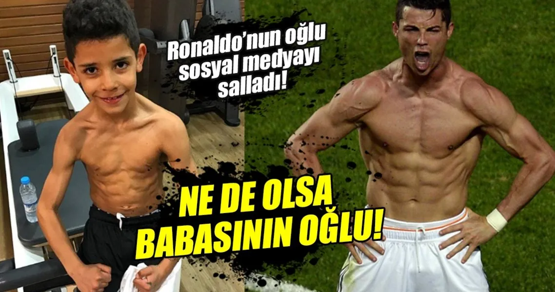 Babasinin Oglu Cristiano Ronaldo Jr Spor Haberleri