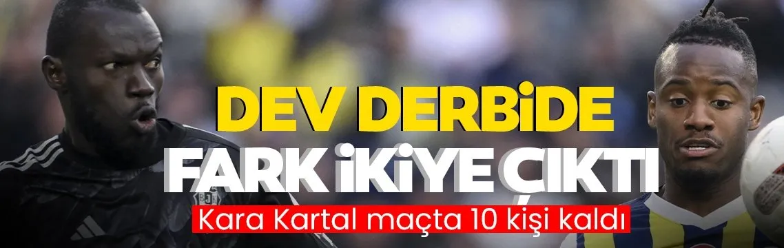 Fenerbahçe’de derbide farkı ikiye çıkarttı
