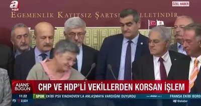 HDP ve CHP’li vekiller, TTB Başkanı Şebnem Korur Fincancı’yı korsan şekilde Meclis’e soktular | Video