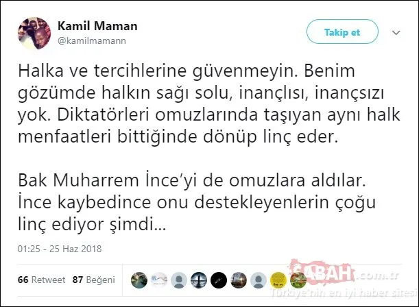 FETÃ'cüler sosyal medyada Åok geçirdi