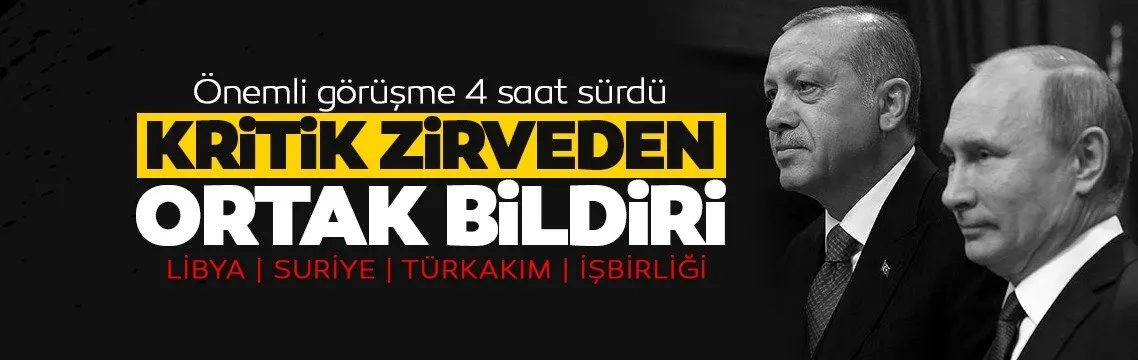 Başkan Erdoğan’dan Soçi’de Suriye mesajı! Bölgeyi rahatlatacak
